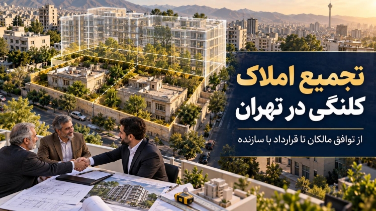 تجمیع املاک کلنگی در تهران؛ از توافق مالکان تا قرارداد با سازنده